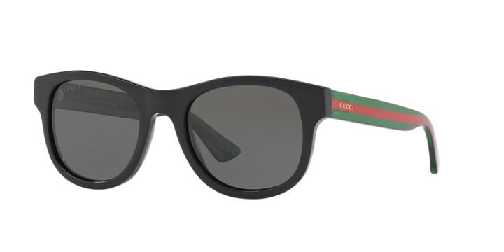 Gucci Gg0003s Black Round Sunglasses