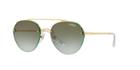 Vogue Vo4113s 54 Rose Gold Wrap Sunglasses