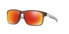 Oakley 57 Holbrook Mix Grey Rectangle Sunglasses - Oo9384