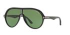 Tom Ford 63 Black Square Sunglasses - Ft0647