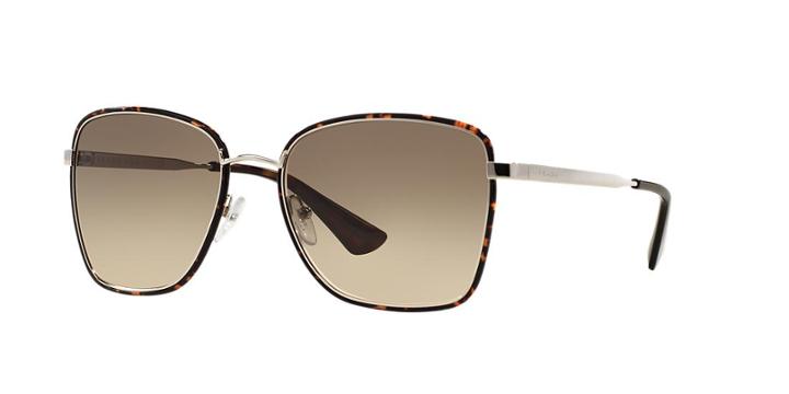 Prada Brown Square Sunglasses - Pr 52ss
