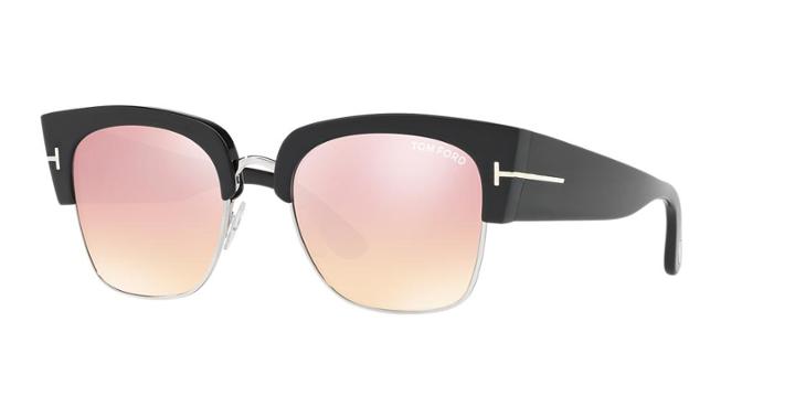 Tom Ford Dakota Black Wrap Sunglasses - Ft0554
