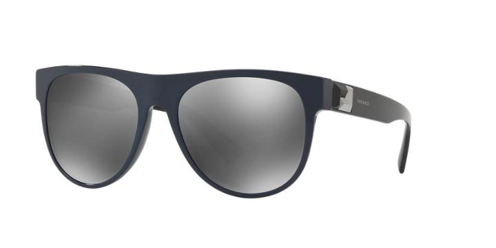 Versace 57 Blue Aviator Sunglasses - Ve4346