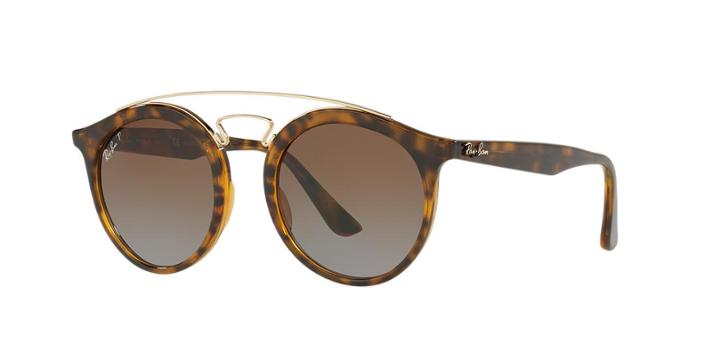 Ray-ban Gatsby I Tortoise Round Sunglasses - Rb4256