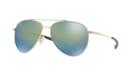 Costa Del Mar Cook 60 Gold Aviator Sunglasses