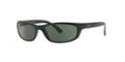 Ray-ban Black Matte Rectangle Sunglasses - Rb4115
