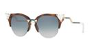 Fendi Tortoise Square Sunglasses - Ff 0041