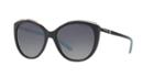 Tiffany &amp; Co. Black Wrap Sunglasses - Tf4134b