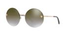 Versace 59 Gold Round Sunglasses - Ve2176