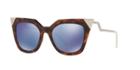 Fendi Tortoise Oval Sunglasses - Ff 0060
