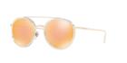 Giorgio Armani 51 Gold Wrap Sunglasses - Ar6051