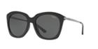 Vogue Vo5112sd 57 Asian Fitting Black Square Sunglasses