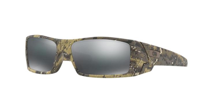 Oakley 60 Gascan Brown Rectangle Sunglasses - Oo9014
