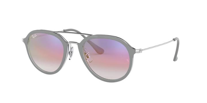 Ray-ban 50 Grey Square Sunglasses - Rb4253