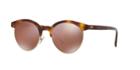 Oliver Peoples Ov5346s 51 Ezelle Tortoise Round Sunglasses