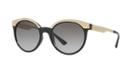 Versace 53 Black Round Sunglasses - Ve4330