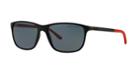 Polo Ralph Lauren Black Square Sunglasses - Ph4092
