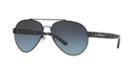 Burberry Black Aviator Sunglasses - Be3086