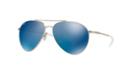 Costa Piper 58 Silver Pilot Sunglasses