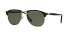 Persol Black Pilot Sunglasses - Po8649s
