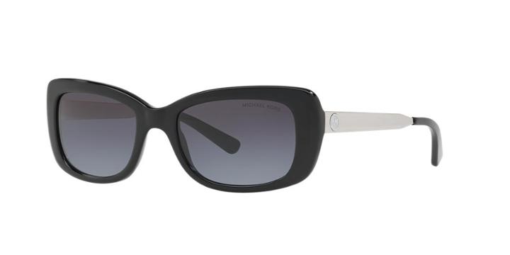 Michael Kors 51 Seville Black Rectangle Sunglasses - Mk2061