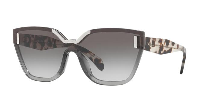 Prada Pr 16ts 48 Grey Square Sunglasses