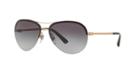 Bvlgari Rose Gold Aviator Sunglasses - Bv6081