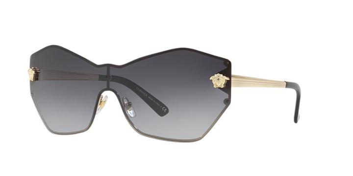 Versace 43 Gold Shield Sunglasses - Ve2182