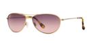 Maui Jim 245 Baby Beach Gold Matte Aviator Sunglasses