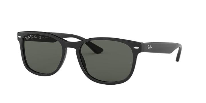 Ray-ban 57 Black Square Sunglasses - Rb2184