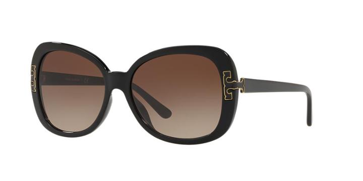Tory Burch Ty7133u 57 Black Butterfly Sunglasses