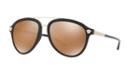 Versace 58 Black Matte Aviator Sunglasses - Ve4341