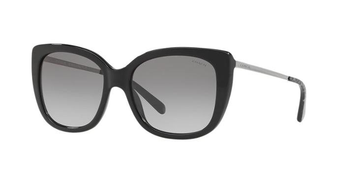 Coach 55 Black Square Sunglasses - Hc8246