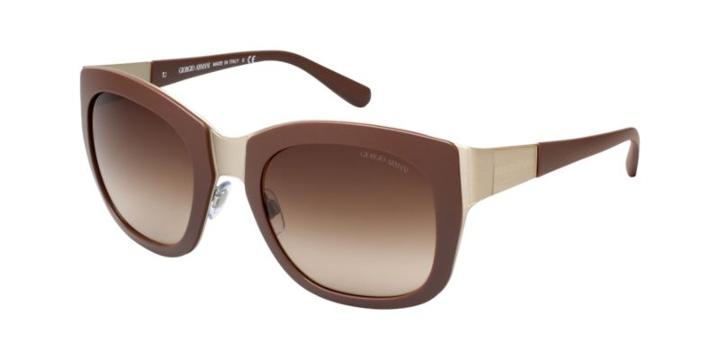 Giorgio Armani Ar6010 Gold Square Sunglasses