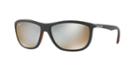 Ray-ban Rb8351m Scuderia Ferrari Black Matte Square Sunglasses