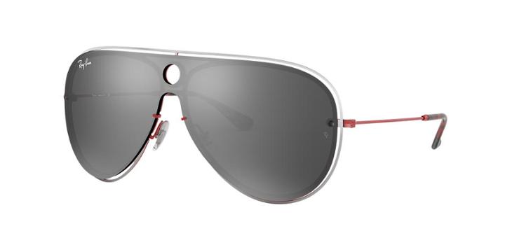 Ray-ban 32 Silver Pilot Sunglasses - Rb3605n
