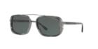 Giorgio Armani 53 Grey Rectangle Sunglasses - Ar6063