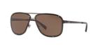 Ralph Lauren 64 Gunmetal Pilot Sunglasses - Rl7055