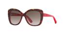 Dior Promesse Red Rectangle Sunglasses