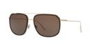 Dolce &amp; Gabbana Gold Square Sunglasses - Dg2165