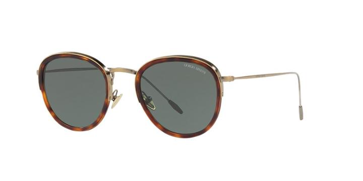 Giorgio Armani 50 Red Round Sunglasses - Ar6068