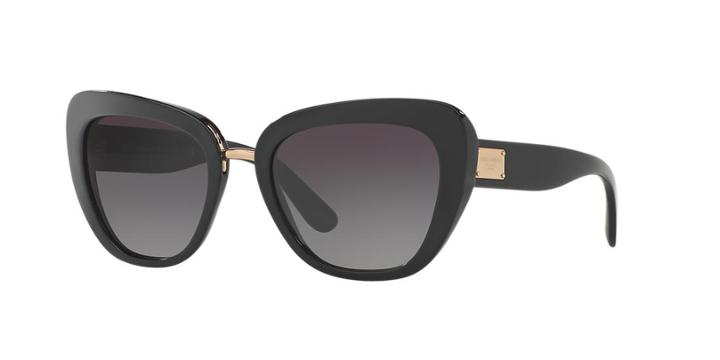 Dolce &amp; Gabbana Black Butterfly Sunglasses - Dg4296