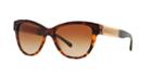 Burberry Tortoise Cat-eye Sunglasses - Be4206