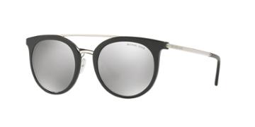 Michael Kors 50 Ila Black Round Sunglasses - Mk2056