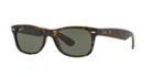 Ray-ban Wayfarer Tortoise Sunglasses, Polarized - Rb2132