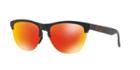 Oakley 63 Frogskins Li Black Matte Wrap Sunglasses - Oo9374