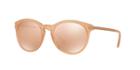 Michael Kors Adrianna Orange Round Sunglasses - Mk2023