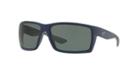 Costa Del Mar Reefton 64 Blue Rectangle Sunglasses