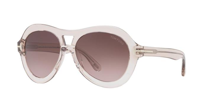 Tom Ford Isla Pink Aviator Sunglasses - Ft0514