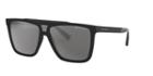 Armani Exchange Ax4079s 58 Black Matte Rectangle Sunglasses